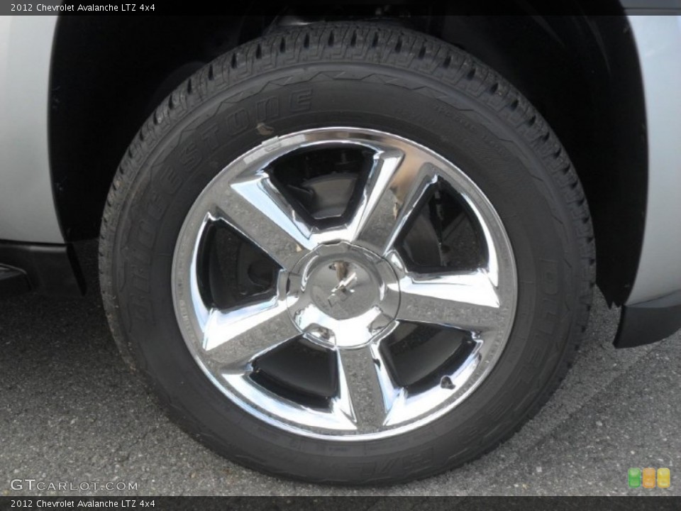 2012 Chevrolet Avalanche LTZ 4x4 Wheel and Tire Photo #57856496