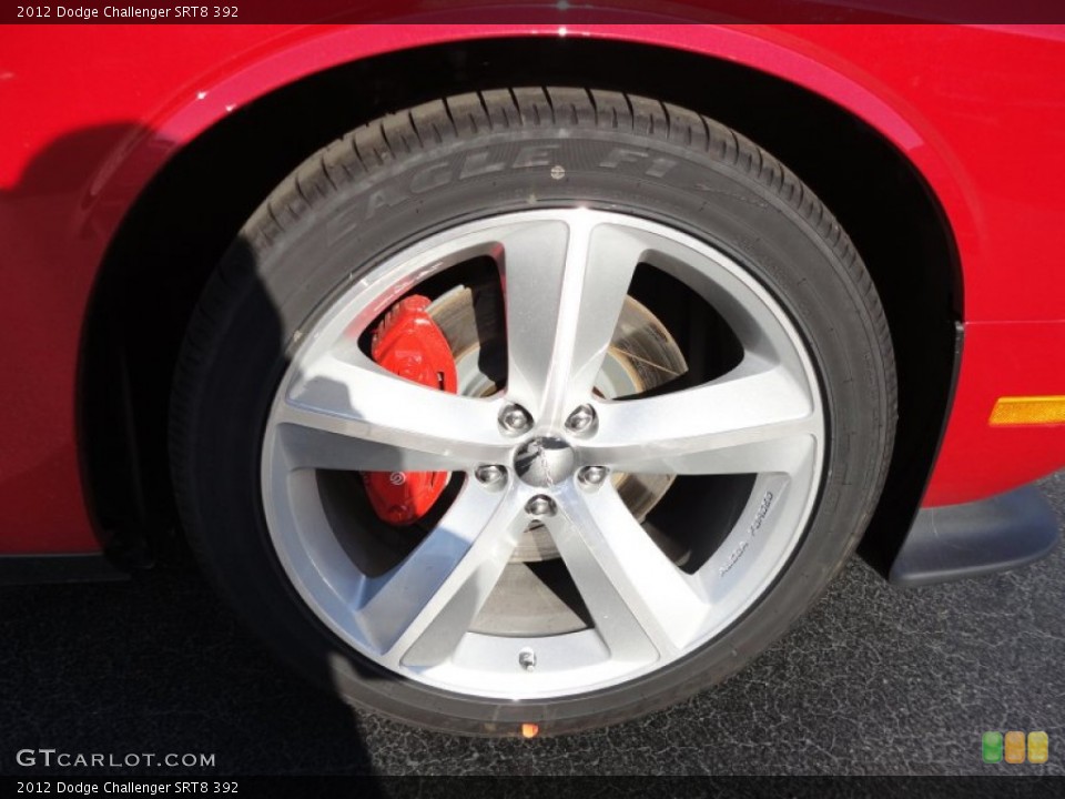 2012 Dodge Challenger SRT8 392 Wheel and Tire Photo #57857195