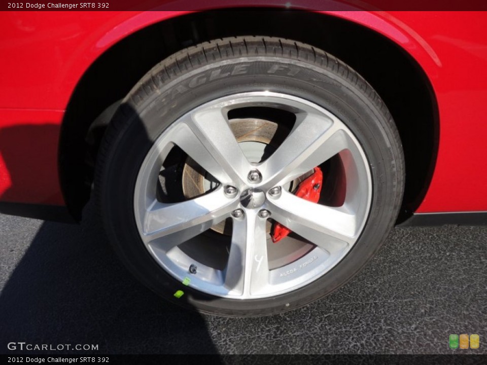 2012 Dodge Challenger SRT8 392 Wheel and Tire Photo #57857204