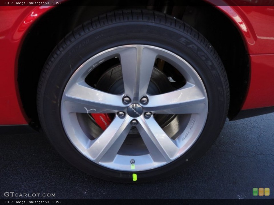 2012 Dodge Challenger SRT8 392 Wheel and Tire Photo #57857213