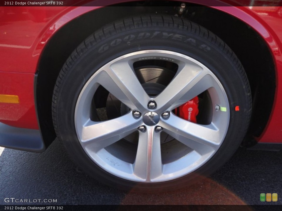 2012 Dodge Challenger SRT8 392 Wheel and Tire Photo #57857222