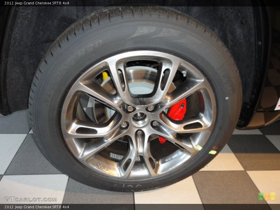 2012 Jeep Grand Cherokee SRT8 4x4 Wheel and Tire Photo #57857534