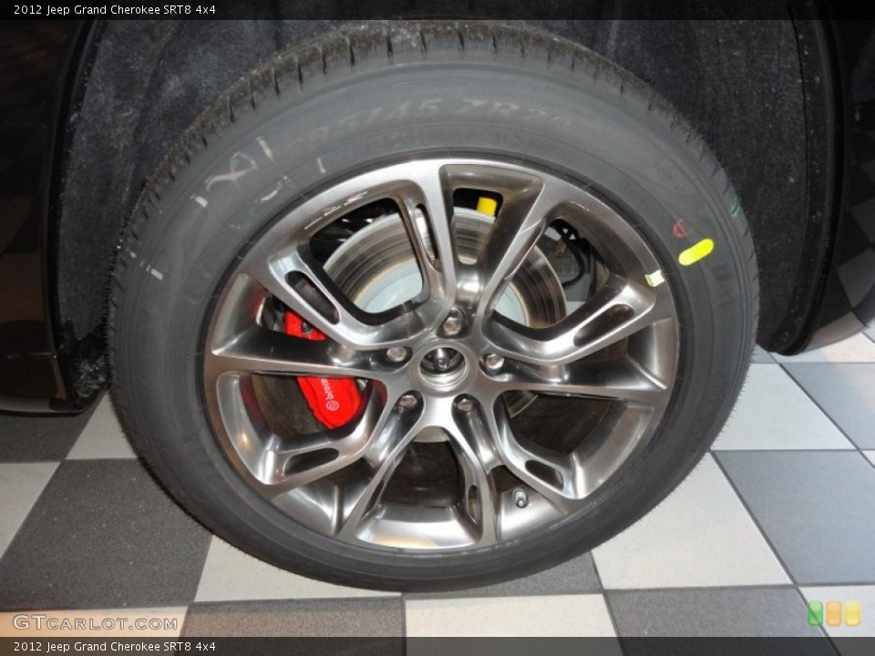 2012 Jeep Grand Cherokee SRT8 4x4 Wheel and Tire Photo #57857543