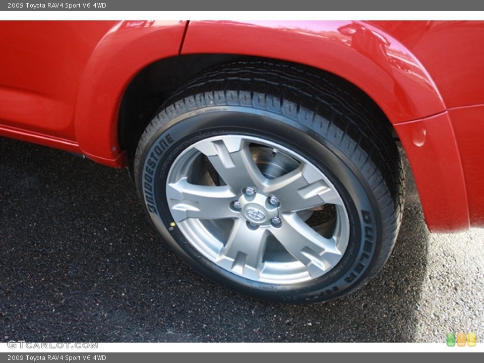 2009 Toyota RAV4 Sport V6 4WD Wheel and Tire Photo #57862015