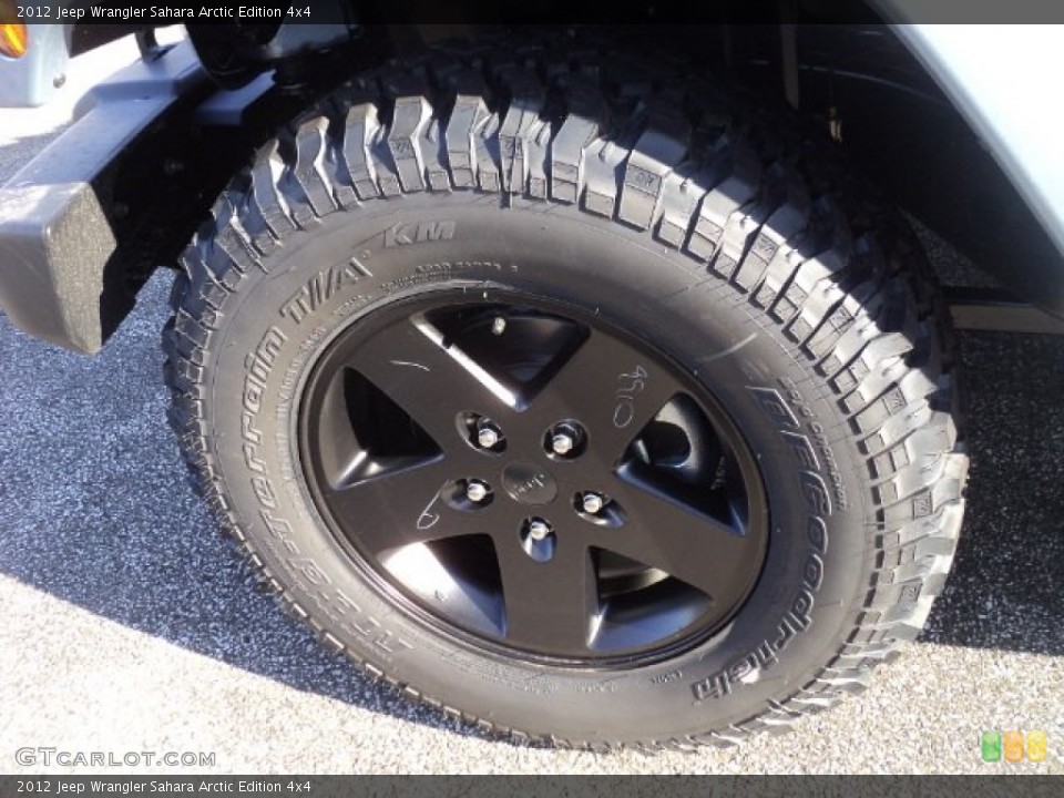 2012 Jeep Wrangler Sahara Arctic Edition 4x4 Wheel and Tire Photo #57863111