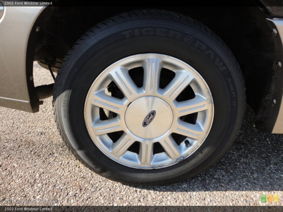 2002 Ford Windstar Limited Wheel and Tire Photo #57864434