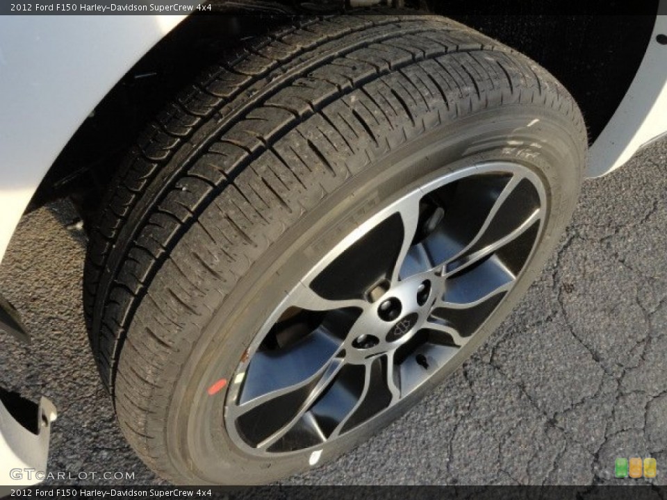 2012 Ford F150 Harley-Davidson SuperCrew 4x4 Wheel and Tire Photo #57866651