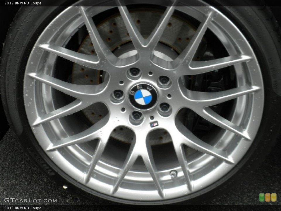 2012 BMW M3 Coupe Wheel and Tire Photo #57867758