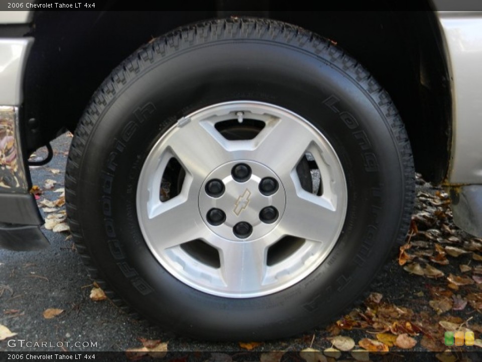 2006 Chevrolet Tahoe LT 4x4 Wheel and Tire Photo #57879088