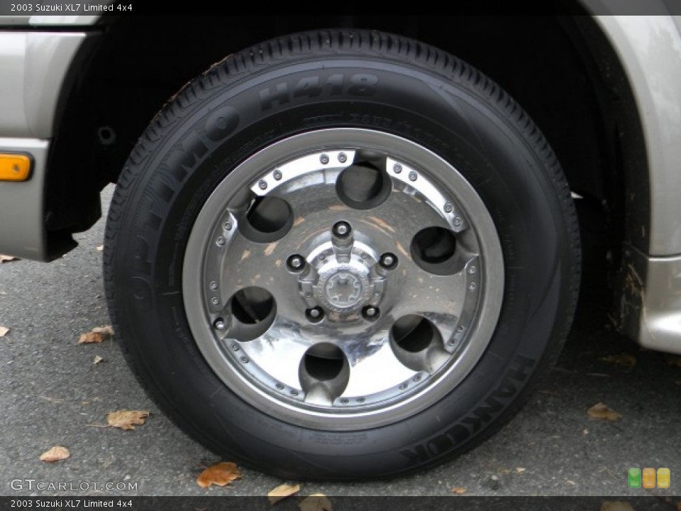 2003 Suzuki XL7 Wheels and Tires
