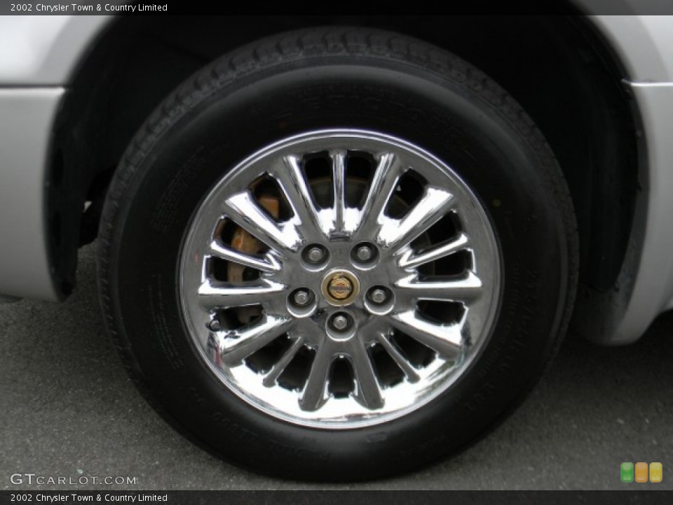 2002 Chrysler Town & Country Limited Wheel and Tire Photo #57881725