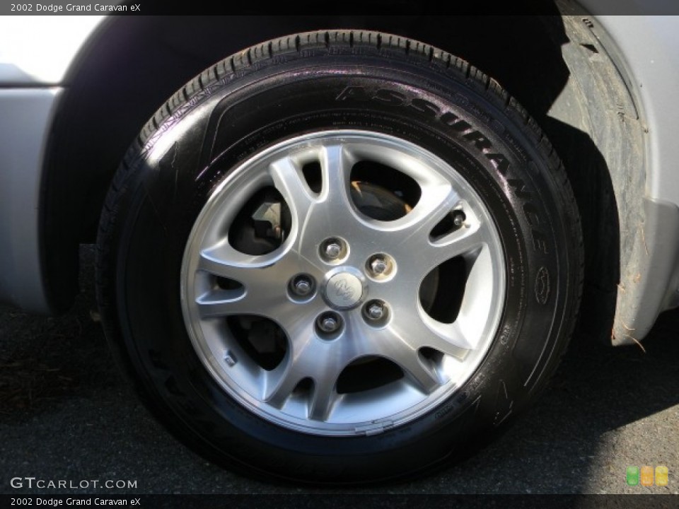 2002 Dodge Grand Caravan eX Wheel and Tire Photo #57881847