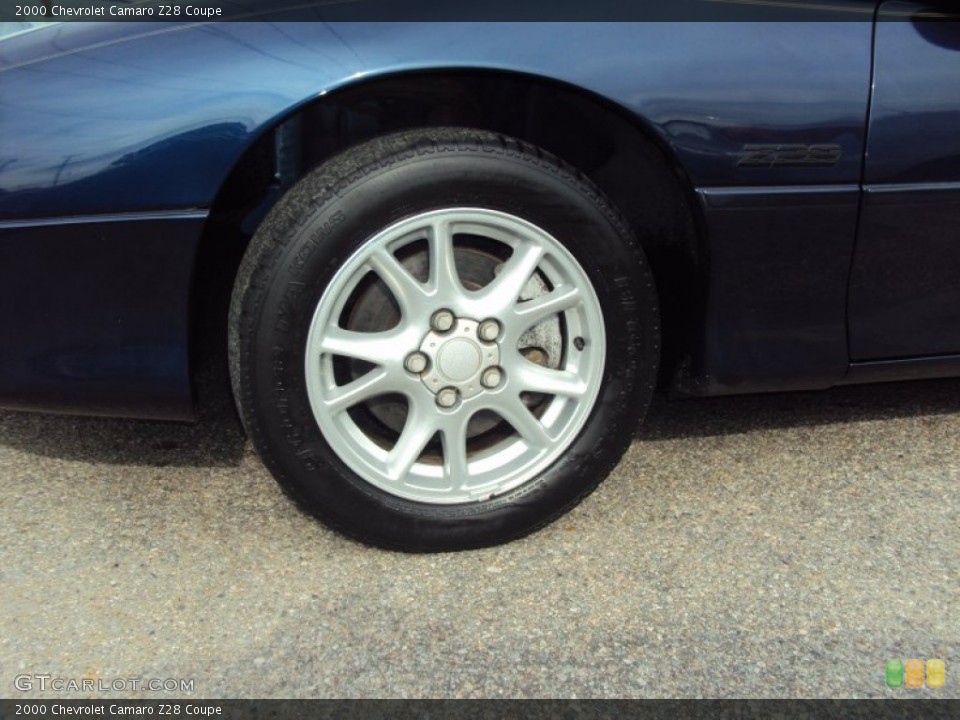 2000 Chevrolet Camaro Z28 Coupe Wheel and Tire Photo #57882019