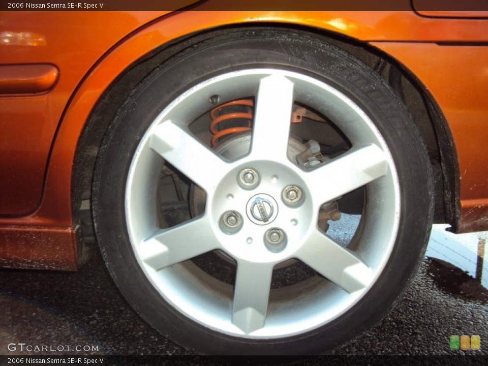 2006 Nissan Sentra SE-R Spec V Wheel and Tire Photo #57882490