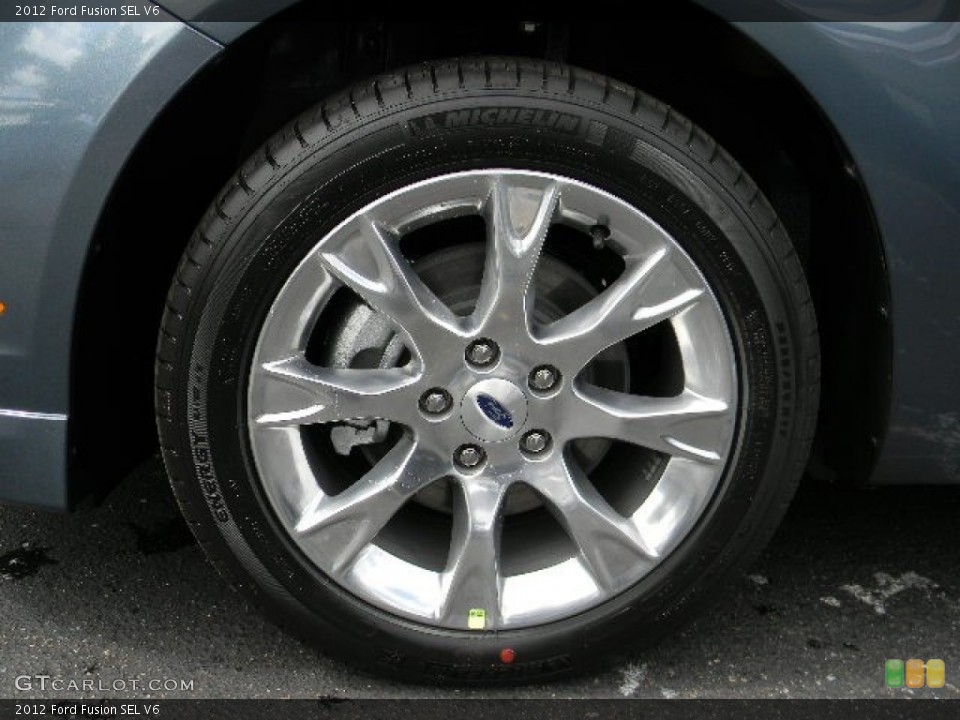 2012 Ford Fusion SEL V6 Wheel and Tire Photo #57882793