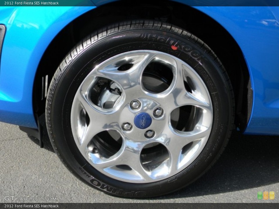 2012 Ford Fiesta SES Hatchback Wheel and Tire Photo #57883684