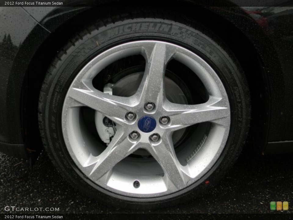 2012 Ford Focus Titanium Sedan Wheel and Tire Photo #57883762