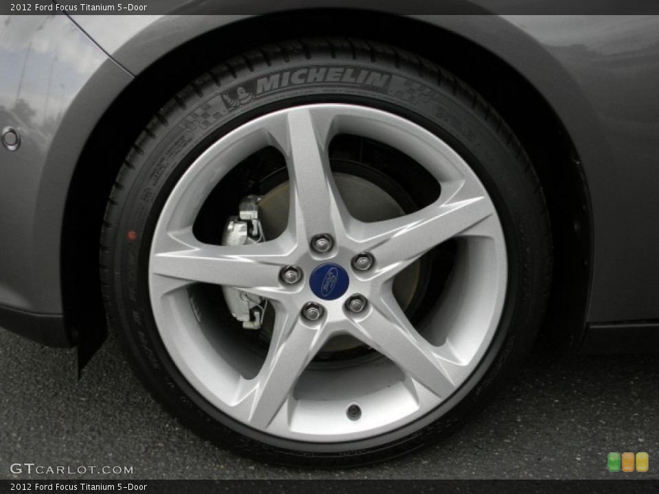 2012 Ford Focus Titanium 5-Door Wheel and Tire Photo #57884911