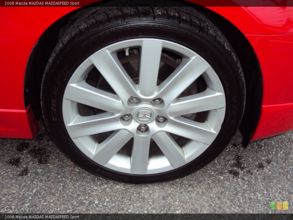 2008 Mazda MAZDA3 MAZDASPEED Sport Wheel and Tire Photo #57886111
