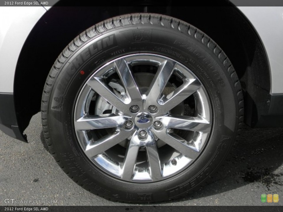 2012 Ford Edge SEL AWD Wheel and Tire Photo #57886423