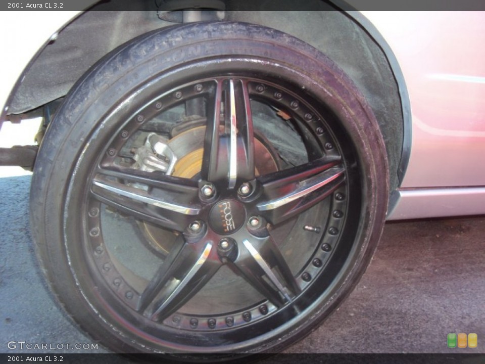 2001 Acura CL Custom Wheel and Tire Photo #57886630