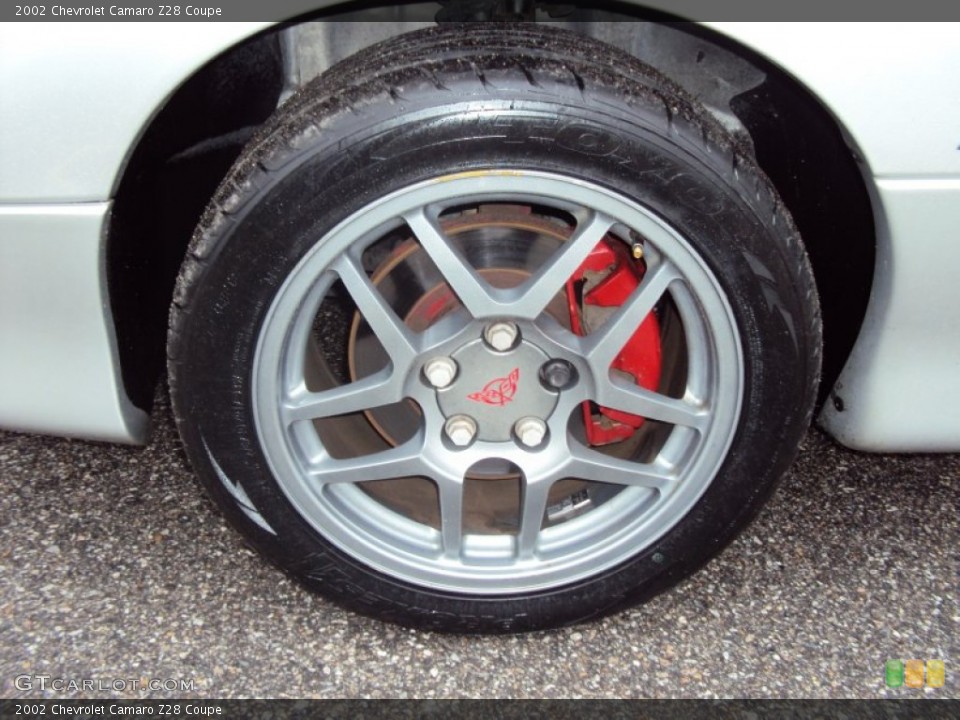 2002 Chevrolet Camaro Z28 Coupe Wheel and Tire Photo #57886798