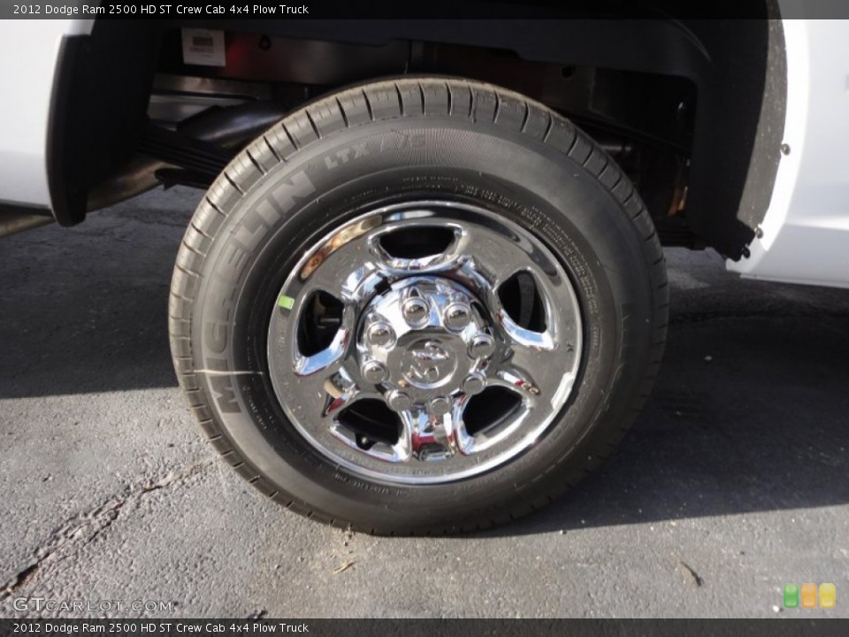 2012 Dodge Ram 2500 HD ST Crew Cab 4x4 Plow Truck Wheel and Tire Photo #57889591