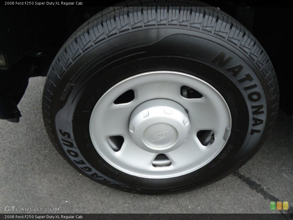 2008 Ford F250 Super Duty XL Regular Cab Wheel and Tire Photo #57890665