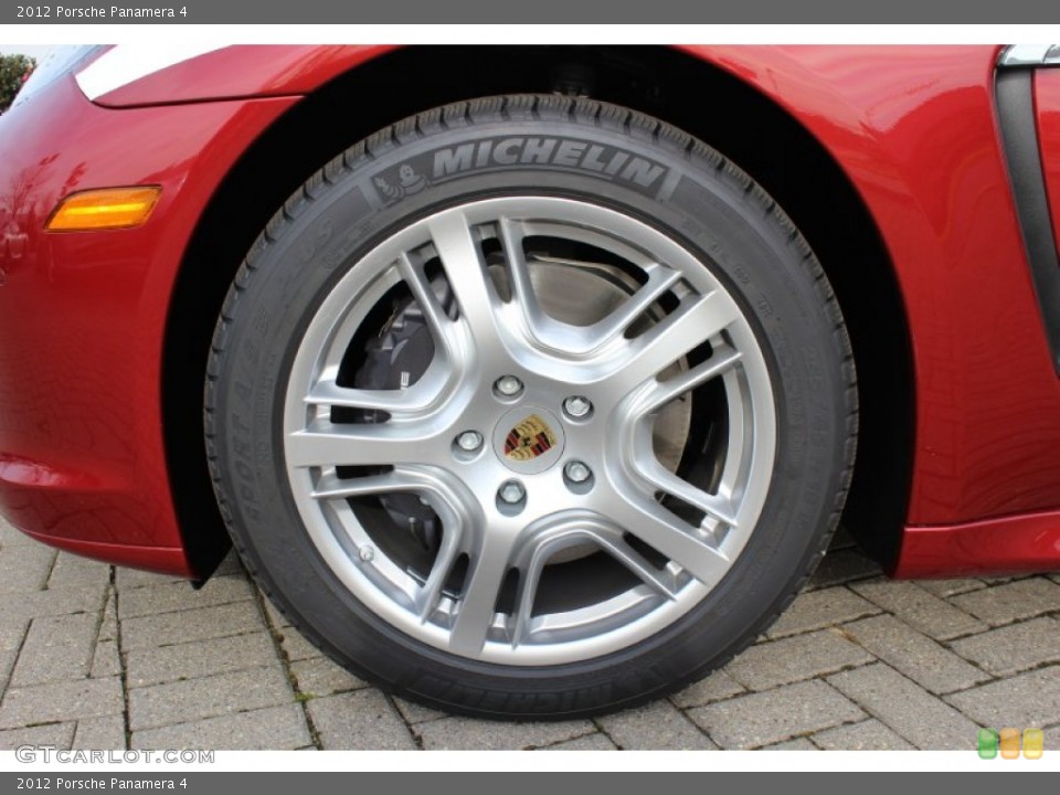 2012 Porsche Panamera 4 Wheel and Tire Photo #57890971