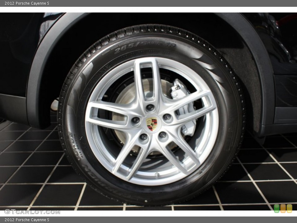 2012 Porsche Cayenne S Wheel and Tire Photo #57891574