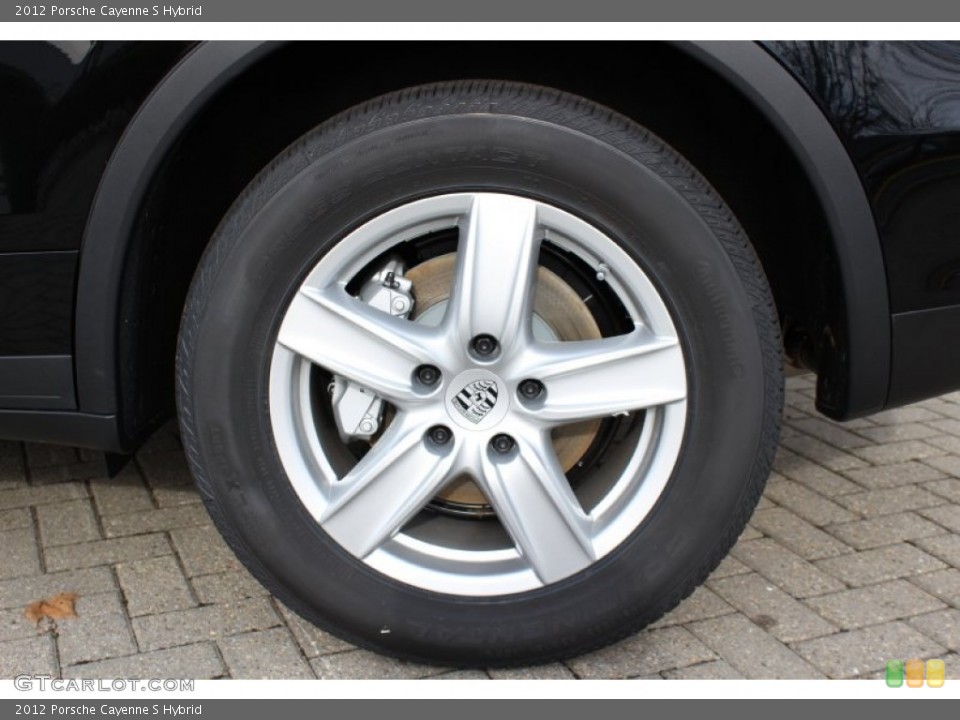 2012 Porsche Cayenne S Hybrid Wheel and Tire Photo #57891871