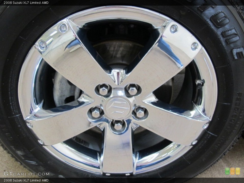 2008 Suzuki XL7 Limited AWD Wheel and Tire Photo #57893287