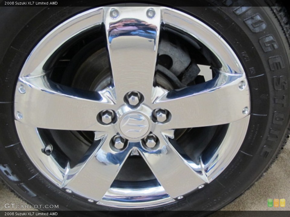 2008 Suzuki XL7 Limited AWD Wheel and Tire Photo #57893293