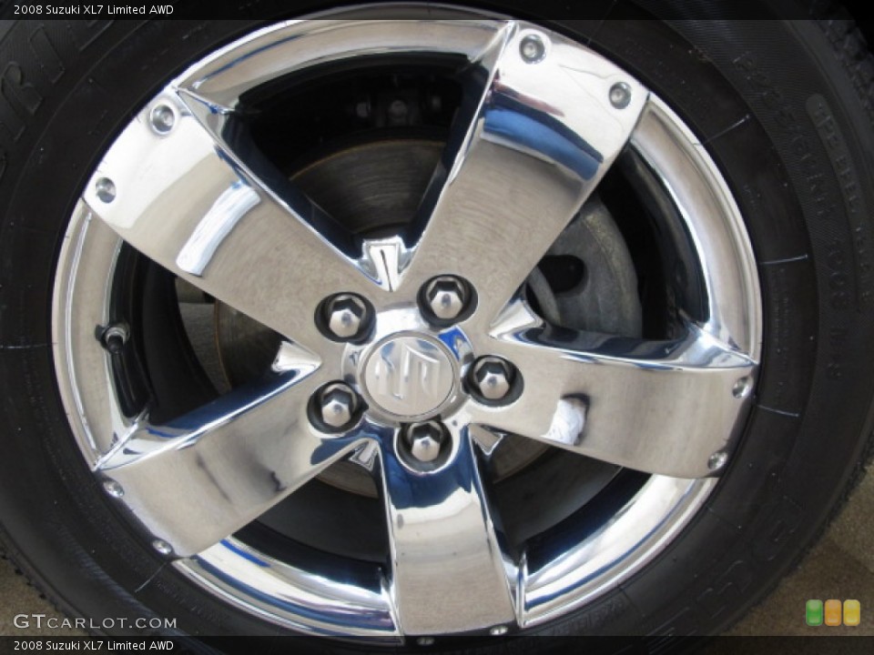 2008 Suzuki XL7 Limited AWD Wheel and Tire Photo #57893308