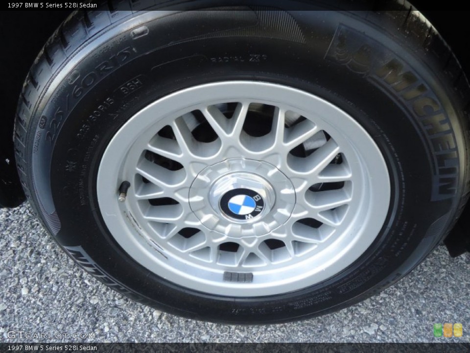 1997 BMW 5 Series 528i Sedan Wheel and Tire Photo #57897821