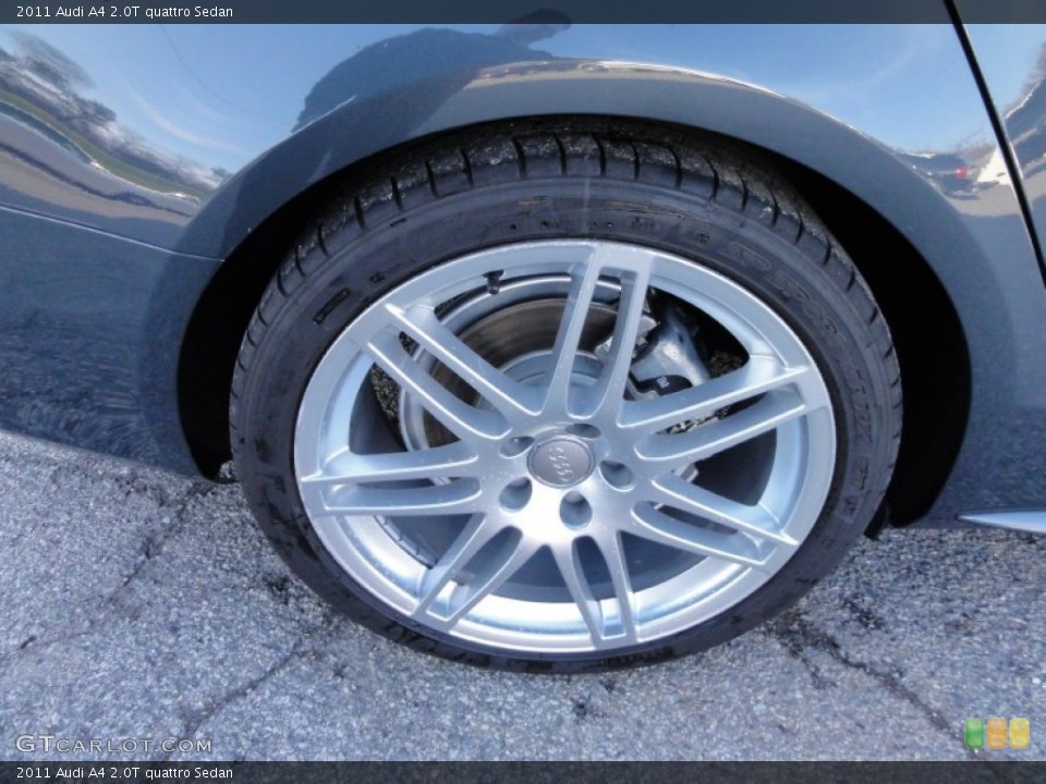 2011 Audi A4 2.0T quattro Sedan Wheel and Tire Photo #57898257
