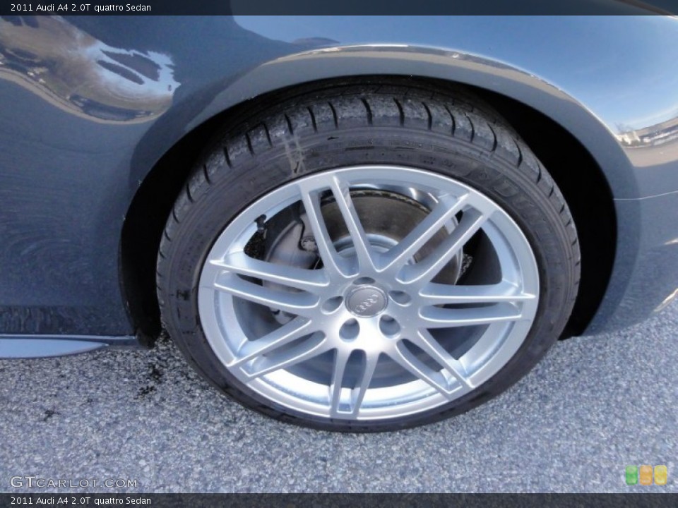 2011 Audi A4 2.0T quattro Sedan Wheel and Tire Photo #57898263