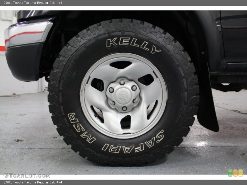 2001 Toyota Tacoma Regular Cab 4x4 Wheel and Tire Photo #57898486