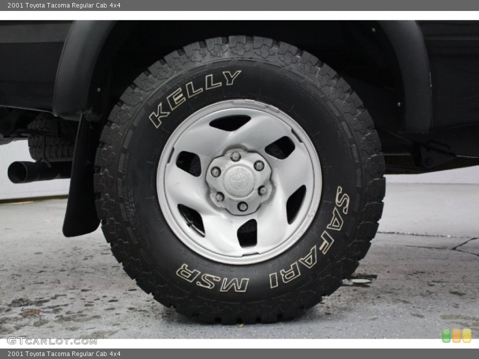 2001 Toyota Tacoma Regular Cab 4x4 Wheel and Tire Photo #57898494