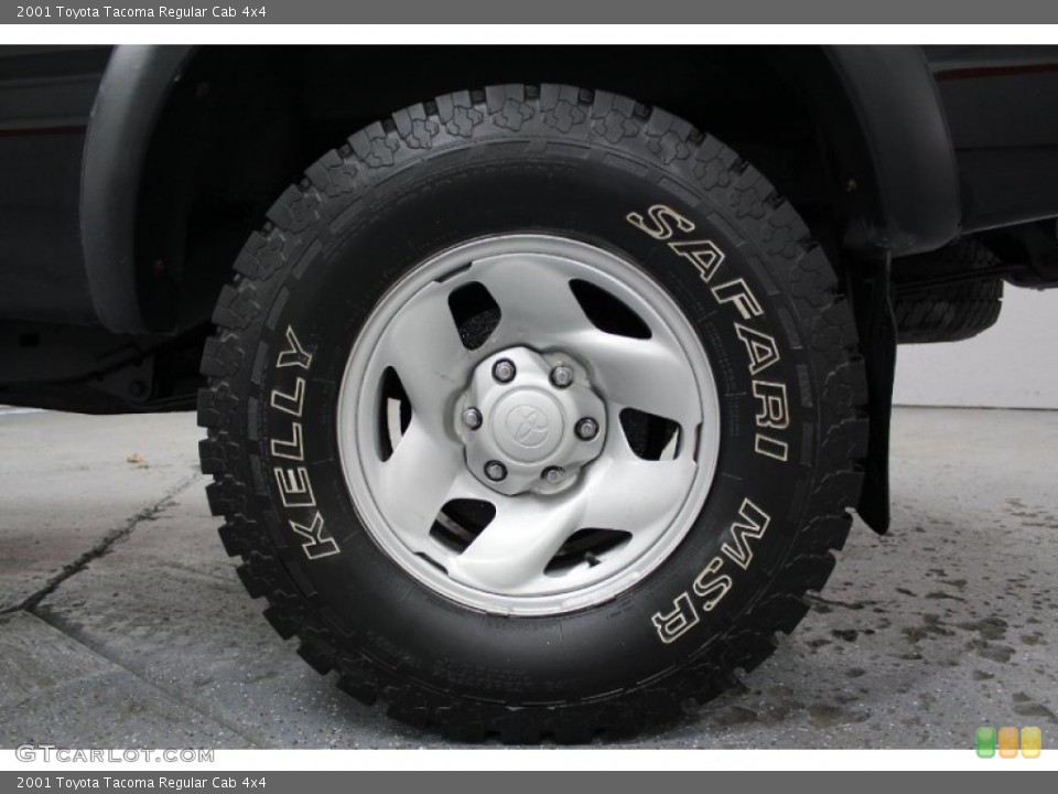2001 Toyota Tacoma Regular Cab 4x4 Wheel and Tire Photo #57898497
