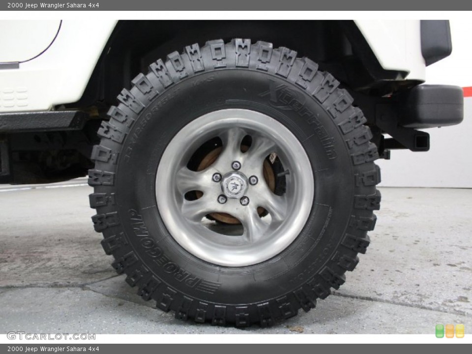 2000 Jeep Wrangler Custom Wheel and Tire Photo #57899406