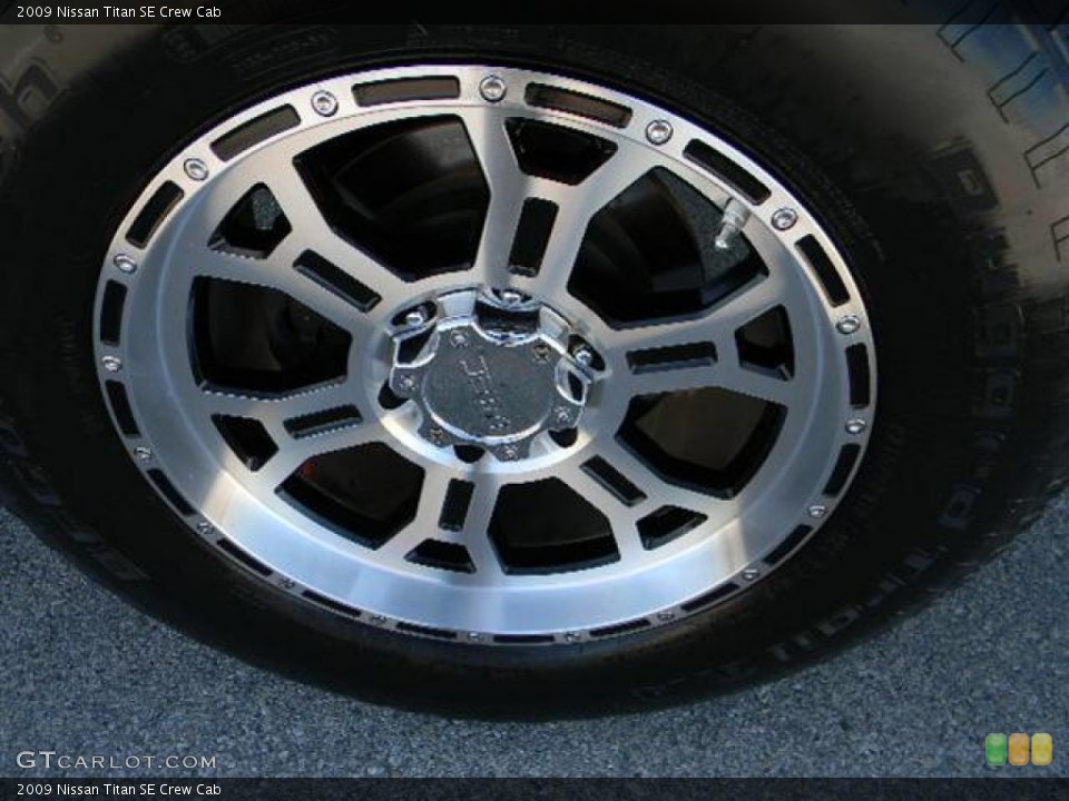 2009 Nissan Titan Custom Wheel and Tire Photo #57923731