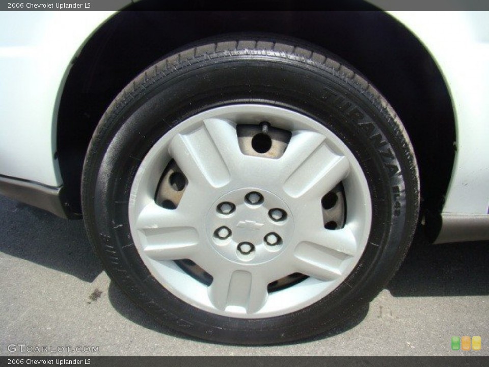 2006 Chevrolet Uplander LS Wheel and Tire Photo #57924142
