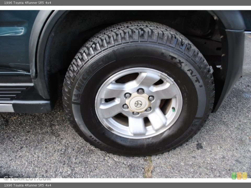 1996 Toyota 4Runner SR5 4x4 Wheel and Tire Photo #57935811