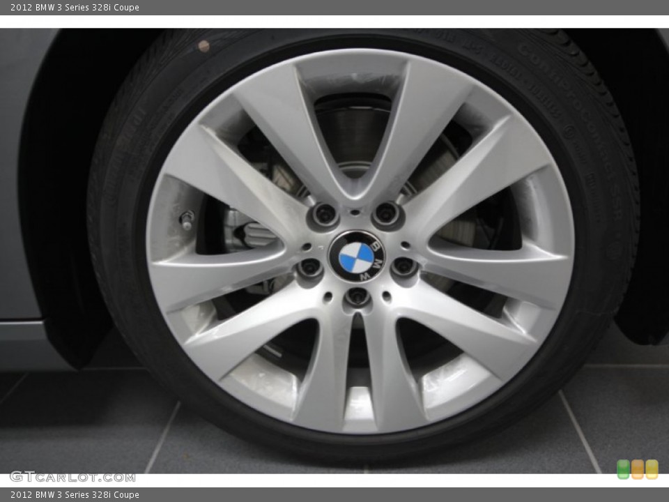 2012 BMW 3 Series 328i Coupe Wheel and Tire Photo #57939352
