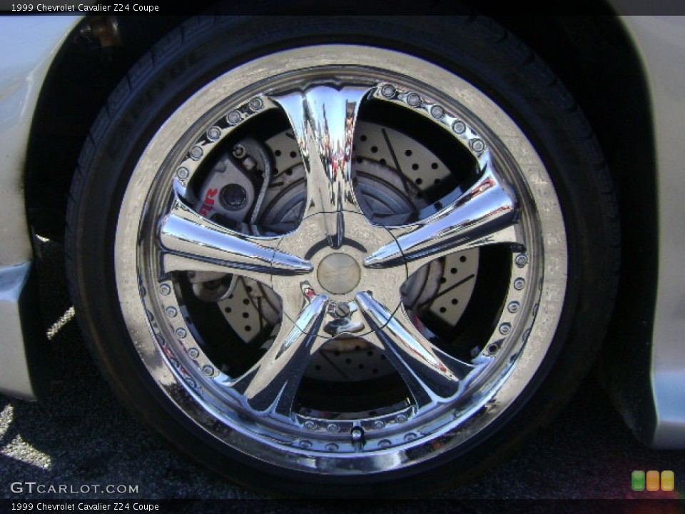 1999 Chevrolet Cavalier Custom Wheel and Tire Photo #57945746