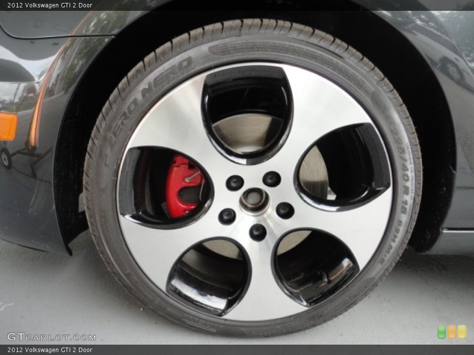 2012 Volkswagen GTI 2 Door Wheel and Tire Photo #57948600