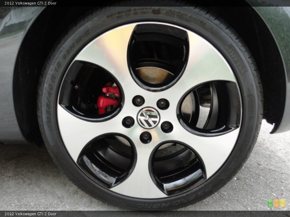 2012 Volkswagen GTI 2 Door Wheel and Tire Photo #57949245