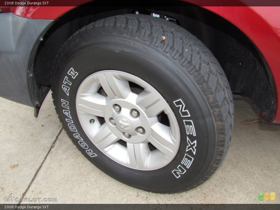 2008 Dodge Durango SXT Wheel and Tire Photo #57949505