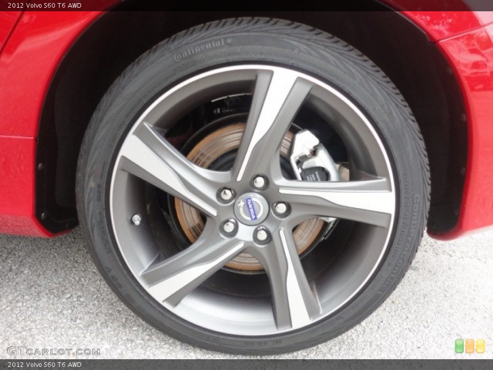 2012 Volvo S60 T6 AWD Wheel and Tire Photo #57956367
